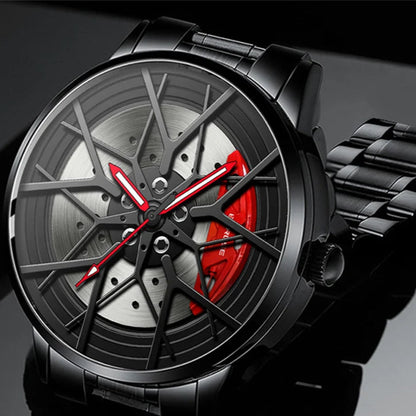 Modern Mens Car Wheel Watch