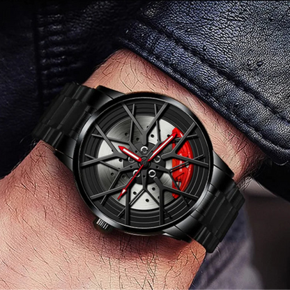 Modern Mens Car Wheel Watch