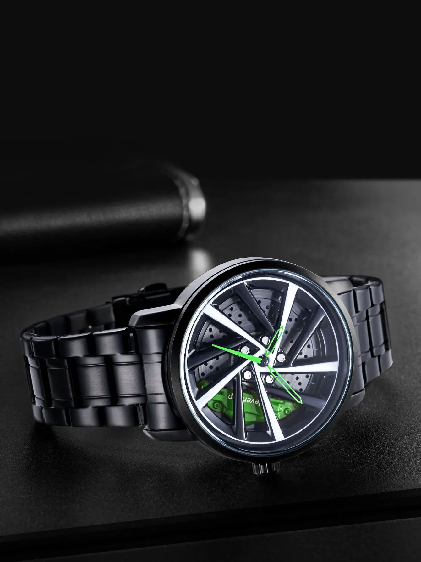 NS brand Fashion Mens Car Wheel Watch