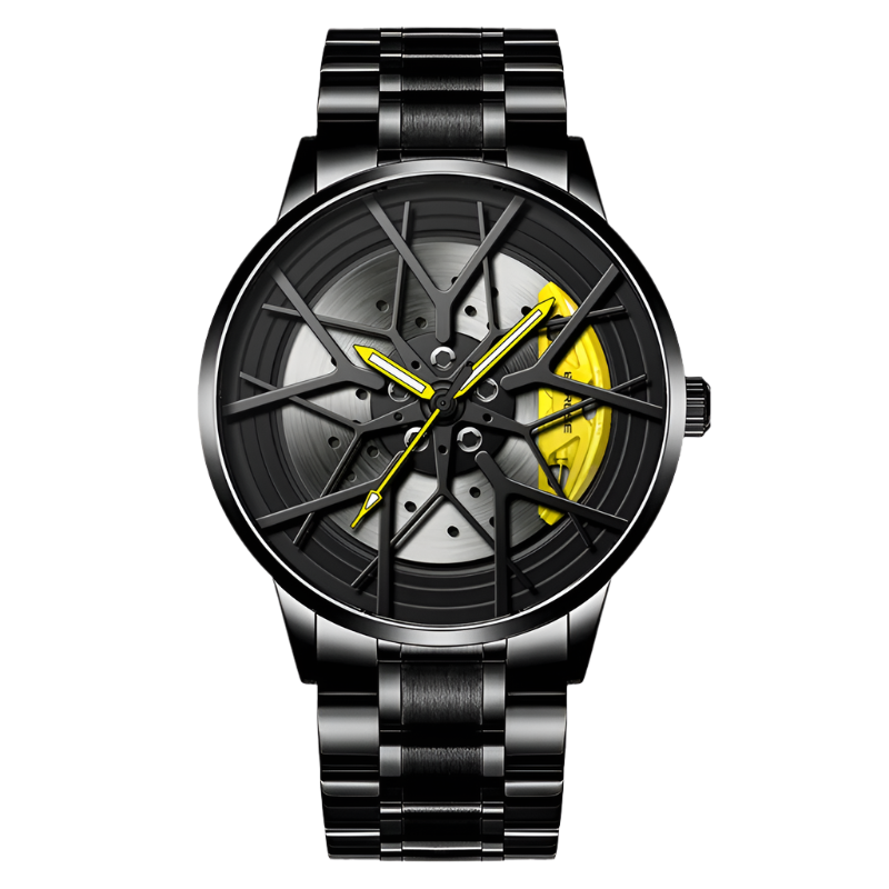 Modern Mens Car Wheel Watch