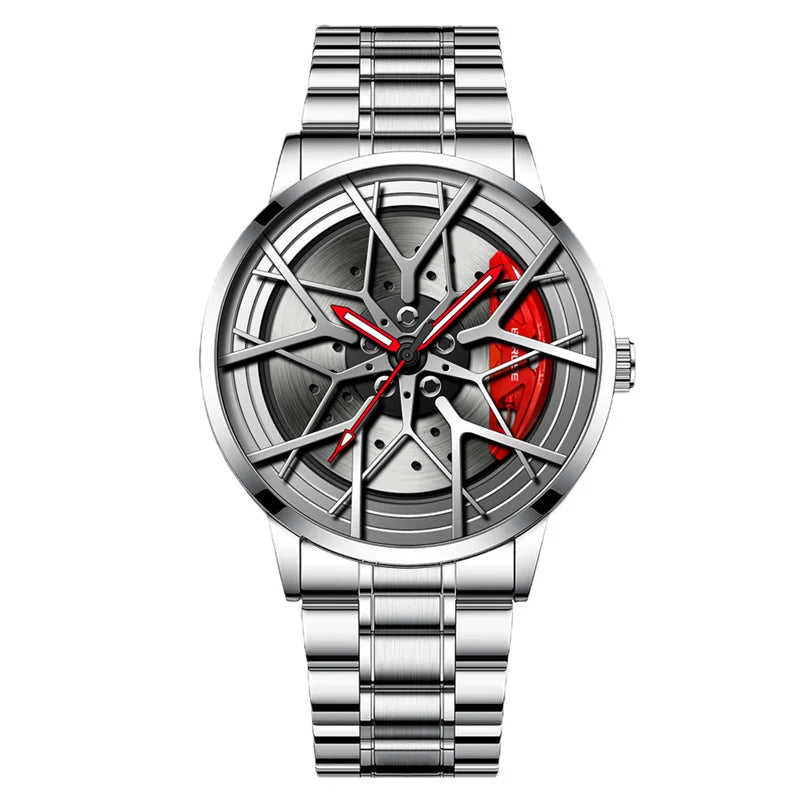 Modern Mens Car Wheel Watch