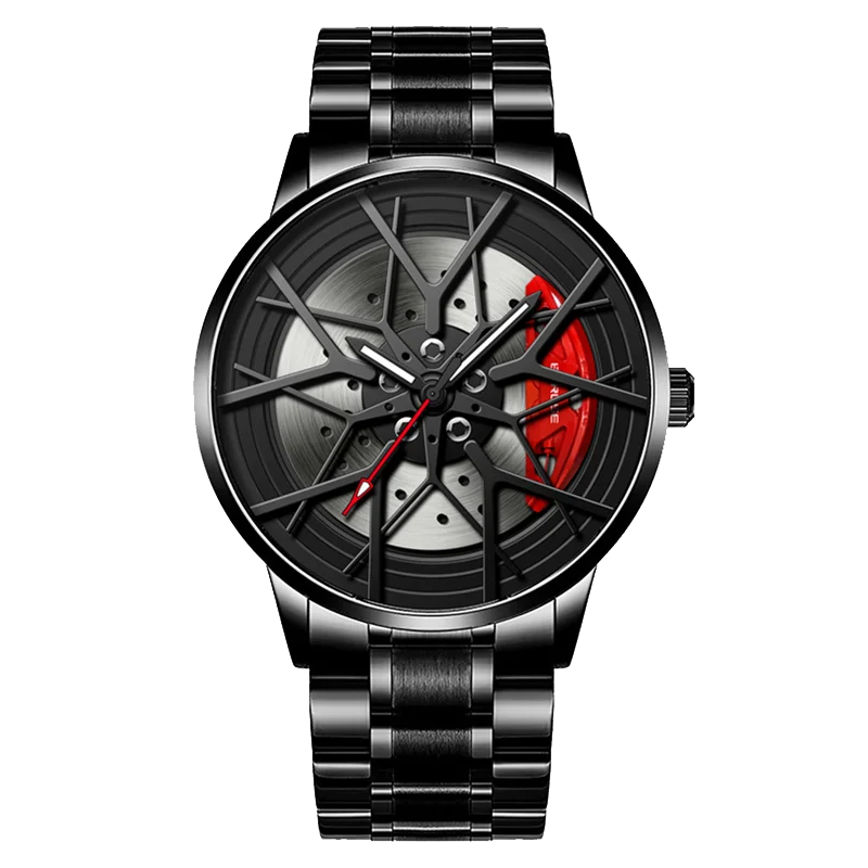 Modern Mens Car Wheel Watch